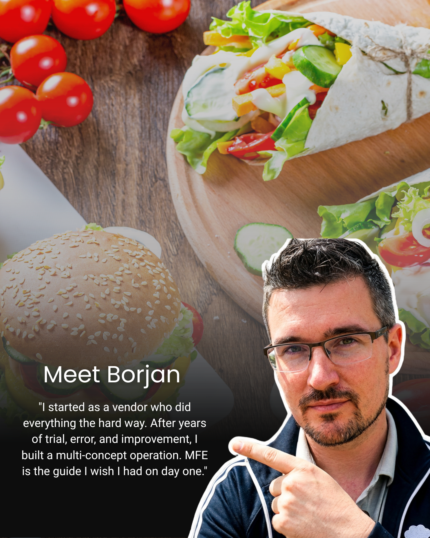 Borjan Jaksic - Mobile Food Experts Founder