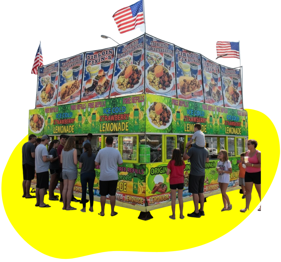 Boki Food Service concession stands at state fair